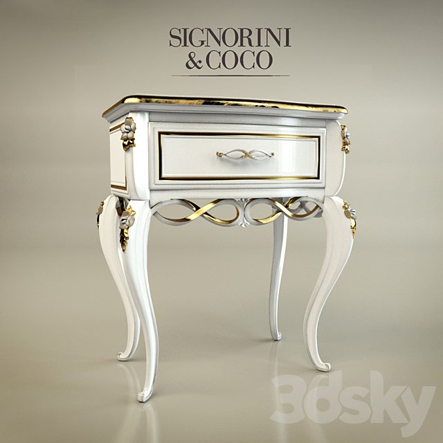 signorini &amp; coco forever bedside table
