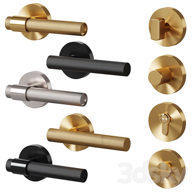 Door handles LUX and TOLLO by Meraki
