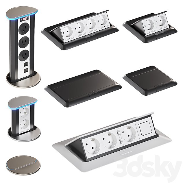 Hiden socket