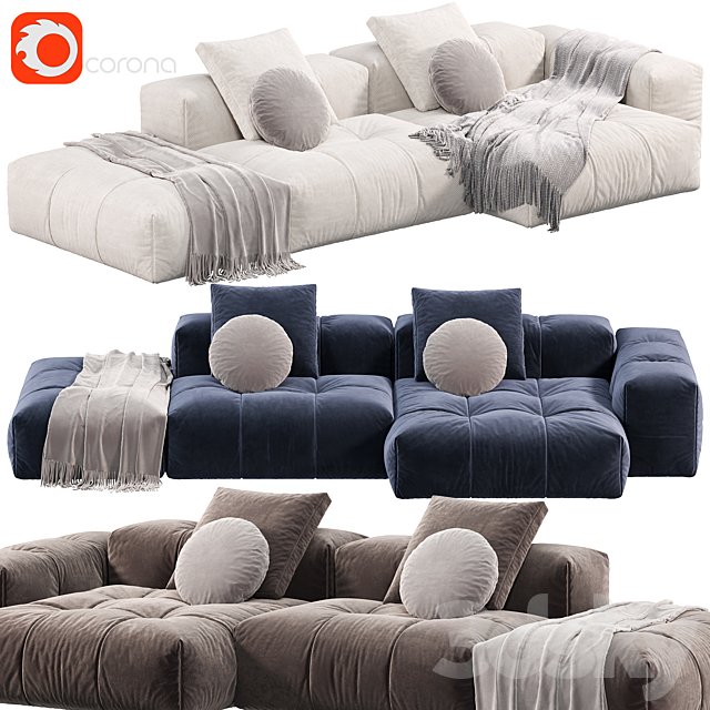 PIXEL Sofa by Saba Italia 4, sofas