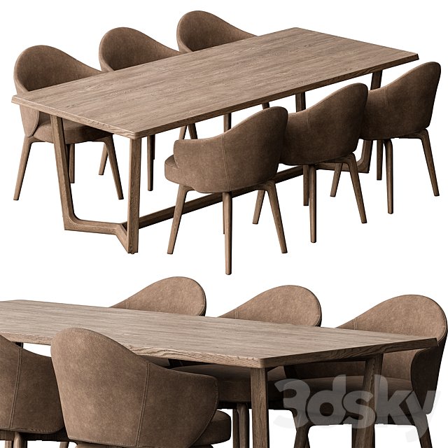 Dinning Table Wooden - Set 30