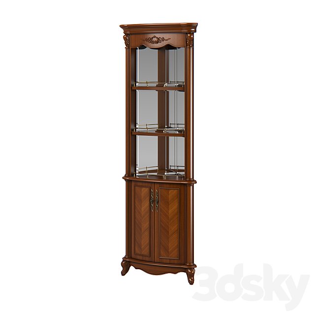 2617800 230 1 Carpenter Open top High corner cabinet 547x547x2155