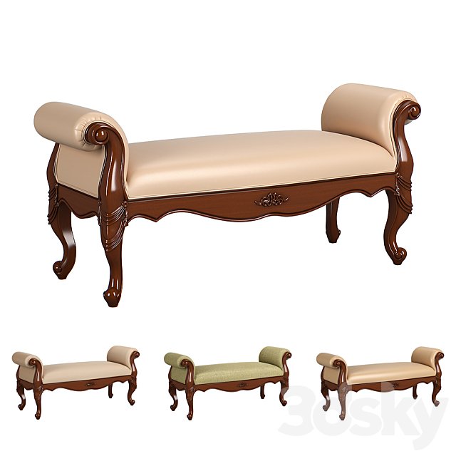 230 1 Carpenter Bed bench 1430x518x645
