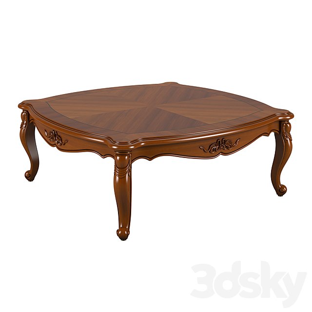 2601000 230 1 Carpenter Big square tea table 1200x1200x437