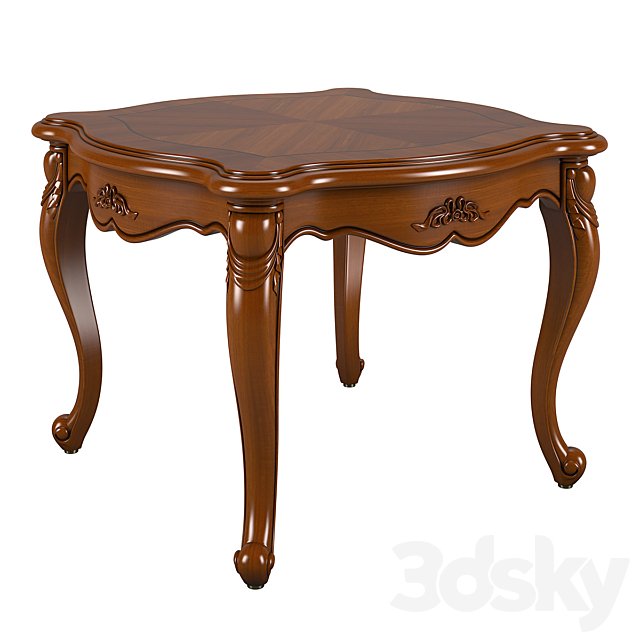 2601200 230 1 Carpenter Small square tea table 760x760x551