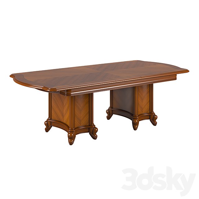 2600400 230 1 Carpenter Extensible dining table 2000x1150x760