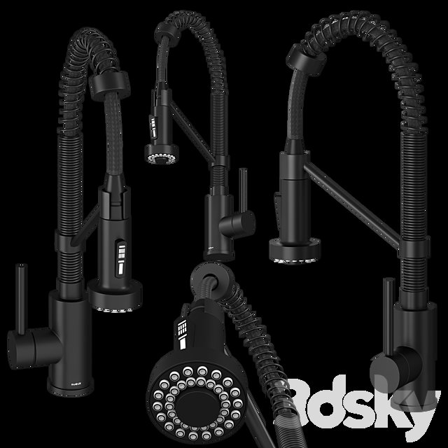 Kraus Kitchen Faucet, Matte Black