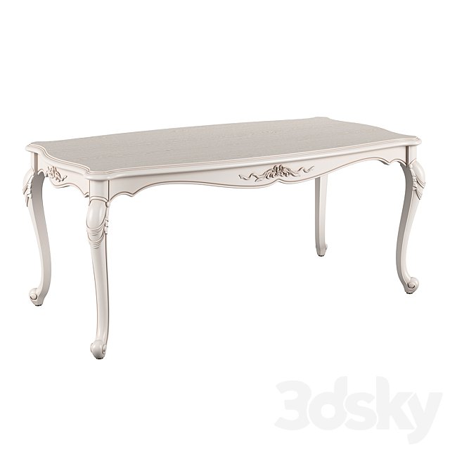 2500100 230 Carpenter Long dining table 1800x950x760