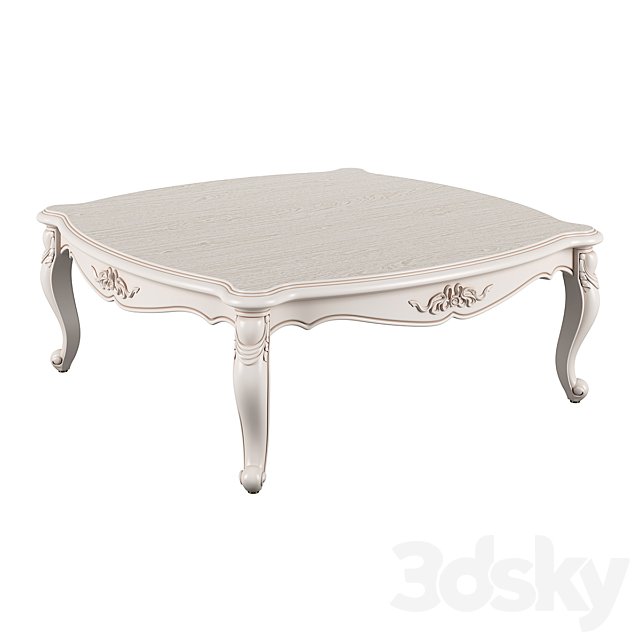 2501000 230 Carpenter Big square tea table 1200x1200x437
