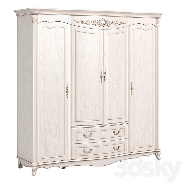 2509100 230 Carpenter Wardrope 4 D 2130x675x2150