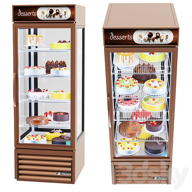 True® G4SM dessert display