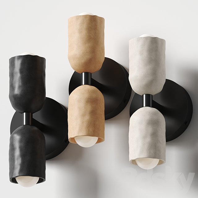 In Common With - Ceramic Up Down Sconce