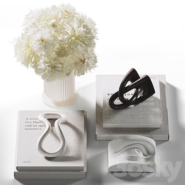 Decorative coffee table set 37