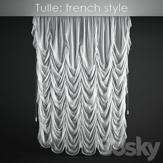 Tulle: french style