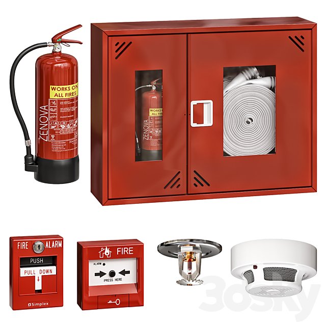 fire fighting set