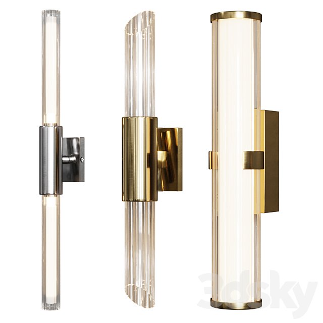 Sconce Dantone Home Seren gold, Seren small, Grigio