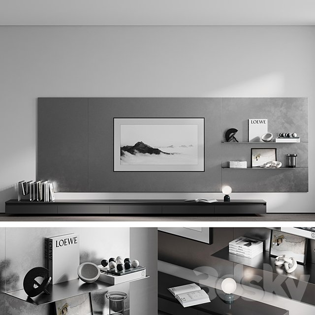 TV wall Glowe