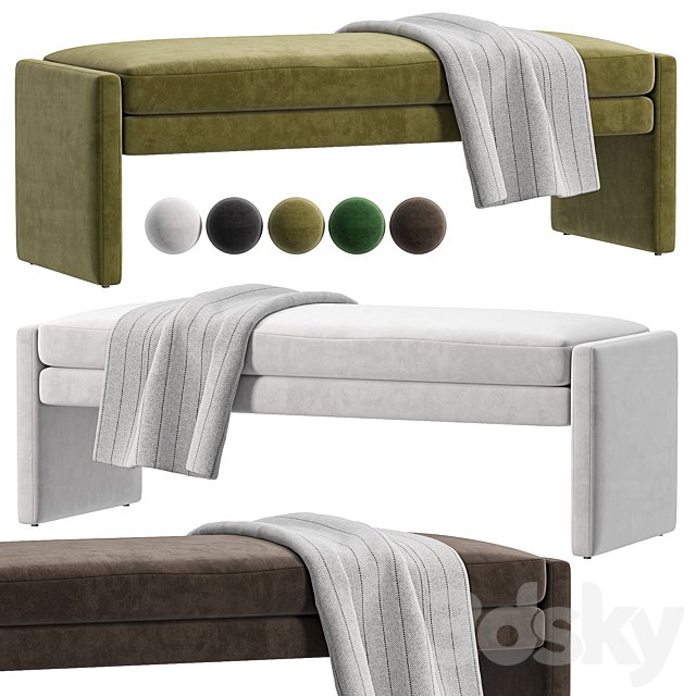 Angle Bench by Trnk