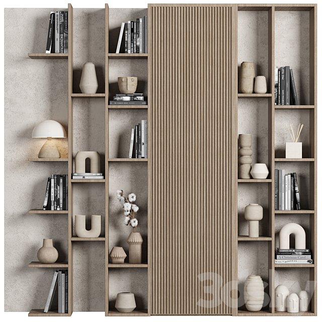 Cabinet with shelves 052