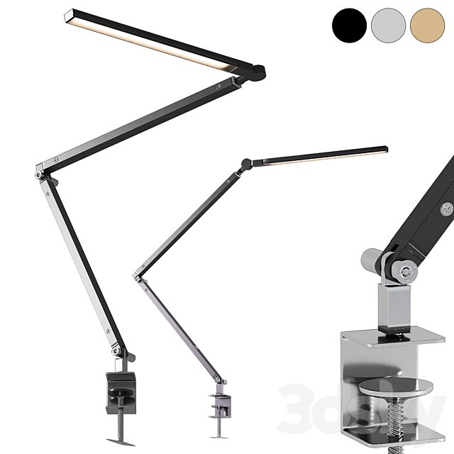 Clamp table lamp RH Restoration Hardware Z-bar