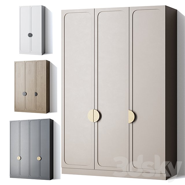 Wardrobe modern 04