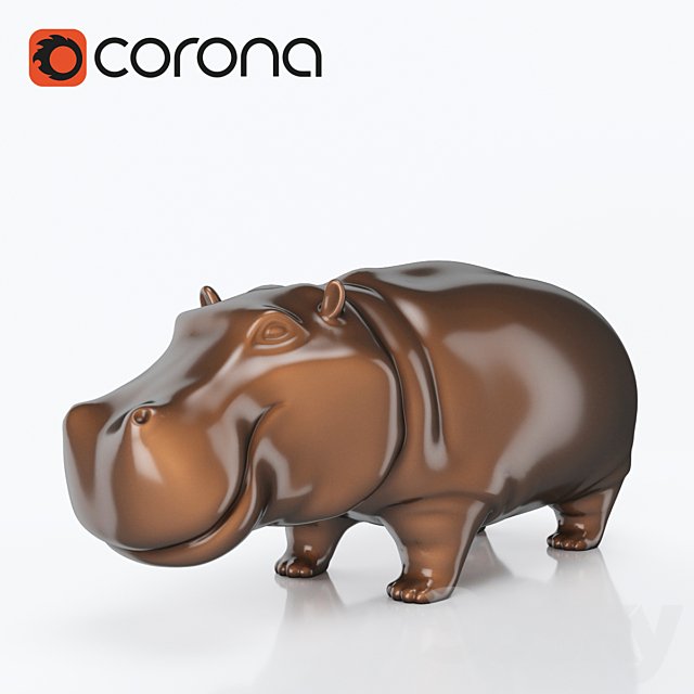 figurine Hippo Bongo
