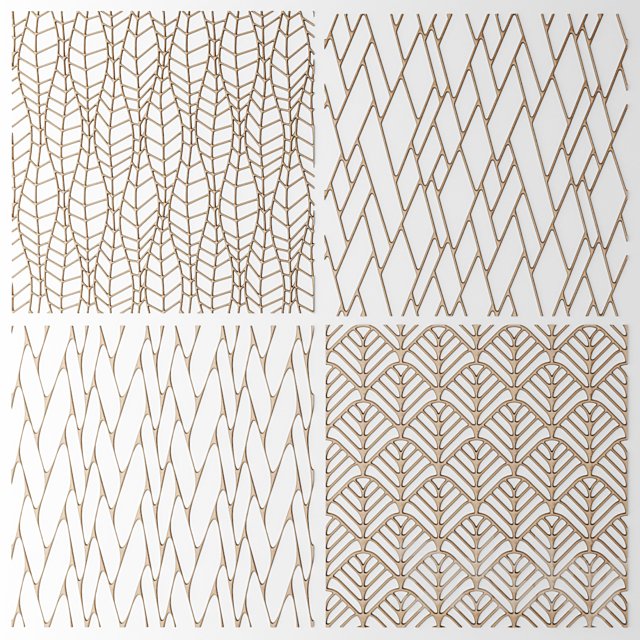 Lattice, panel, pattern, art, abstraction, decorative, interior, wall decor