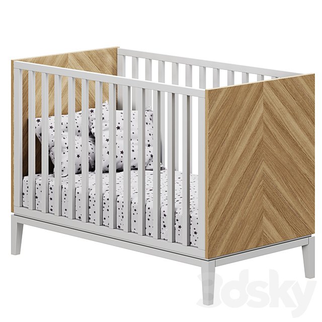 Baby crib Fjord - Ellipse