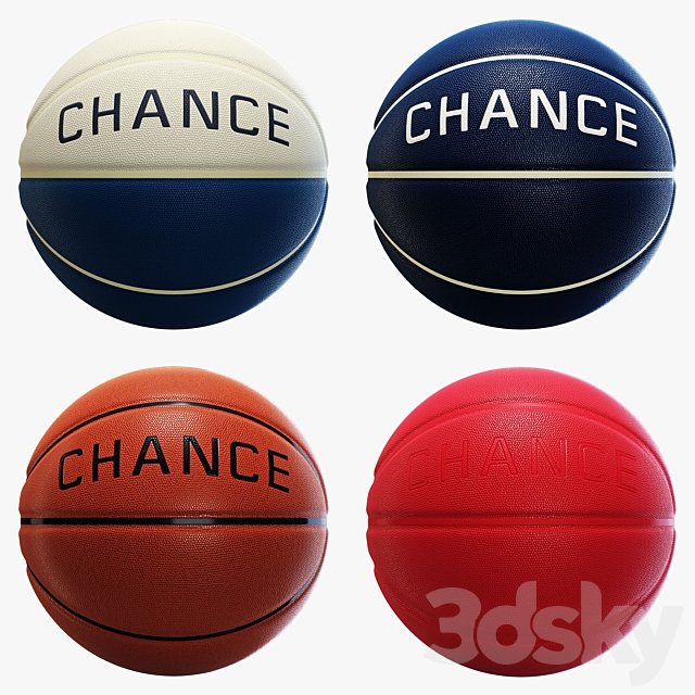 Set of chanse basketballs