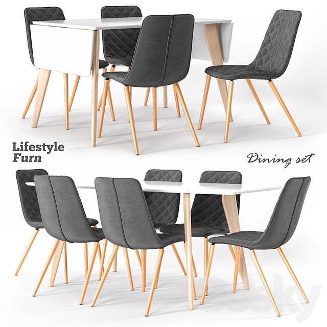 LifestyleFurn dining set