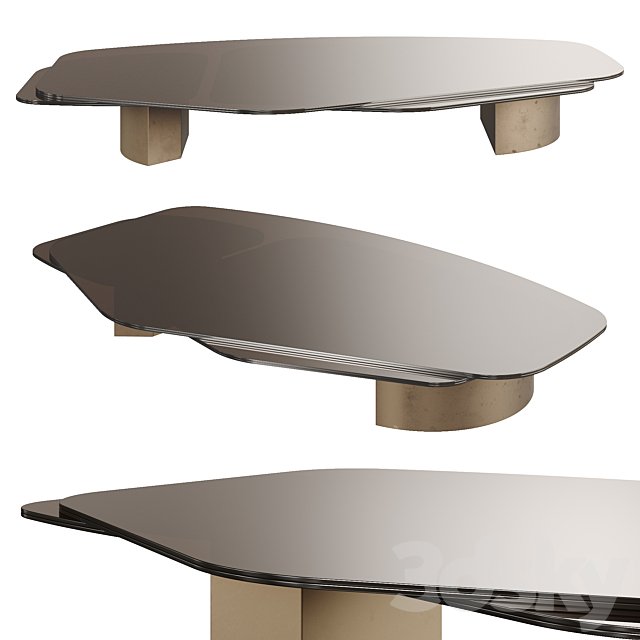 Carpenters VINCENZO DE COTIIS DC1503 Glass Table