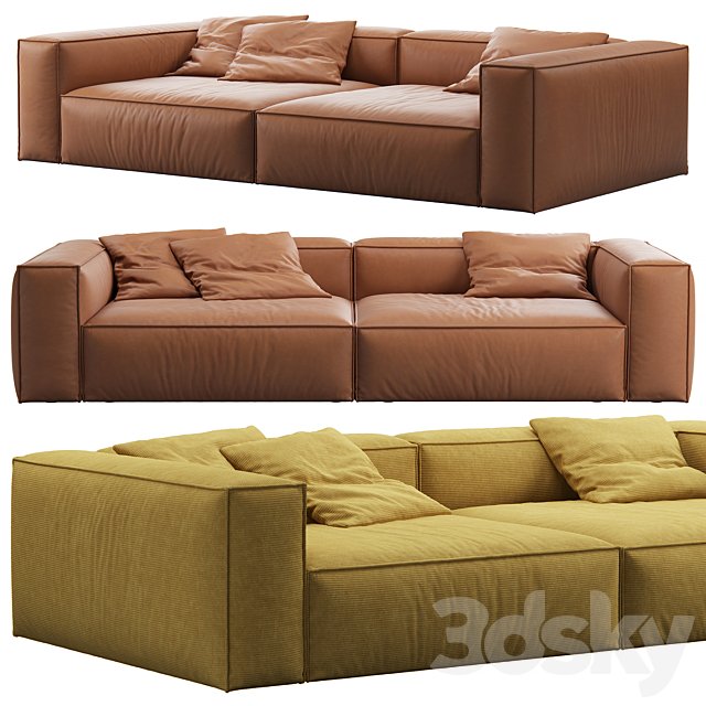 Bolia Modular 2 Seat Large Sofa by Cosima