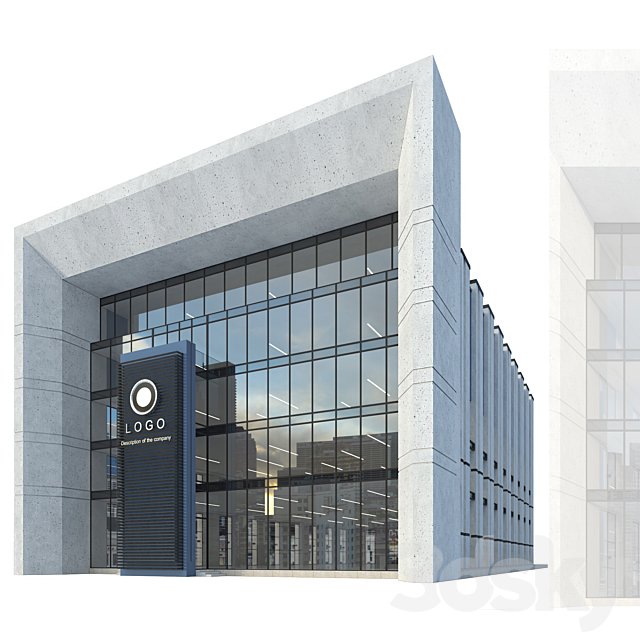 Modern Commercial Building No1