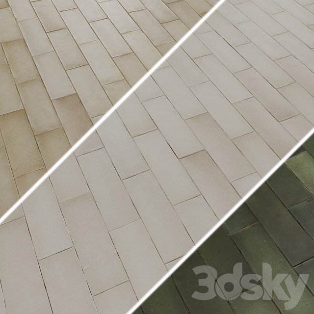 Porcelain stoneware tiles EQUIPE MAGMA 6.5x20 cm
