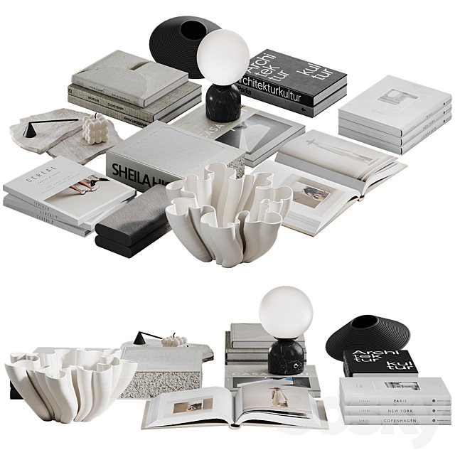 Coffee table decor Modern