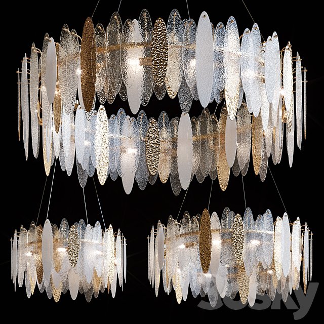 Pendant chandeliers RISSA R by Lampatron