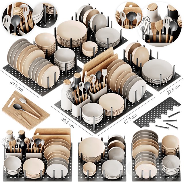 Ikea Uppdatera Pegboard Drawer Organizer