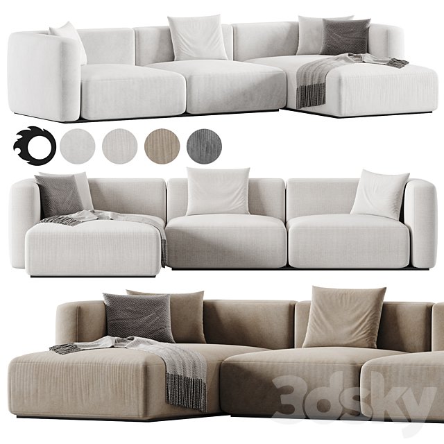 Shanghai Sofa 1 By Poliform