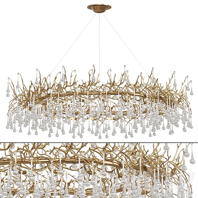 Rose chandelier by Lampatron