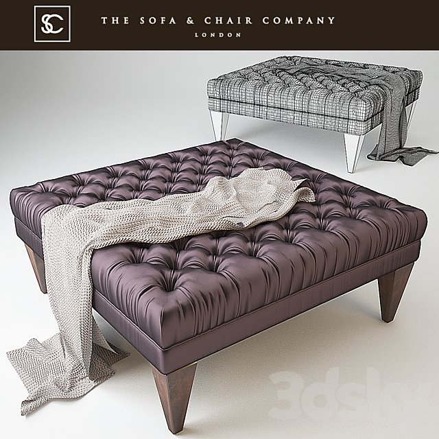 Danna ottoman tufted Occasional The sofa & Chair company