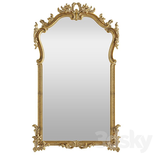 Roberto Giovannini ART. 1332 18th Century French Style Giltwood Classical Mirror Frame