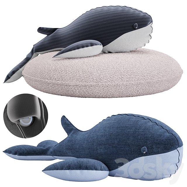 Wally Whale Tiny Soft Toy