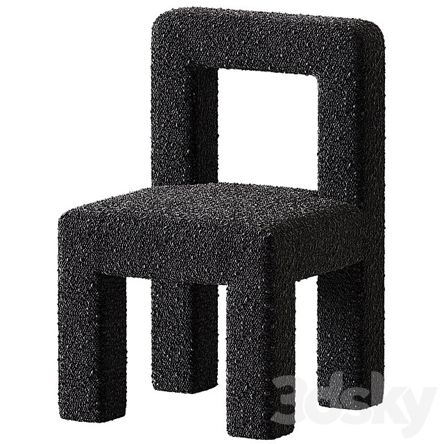 Burke Decor Hazel Boucle Dining Chair