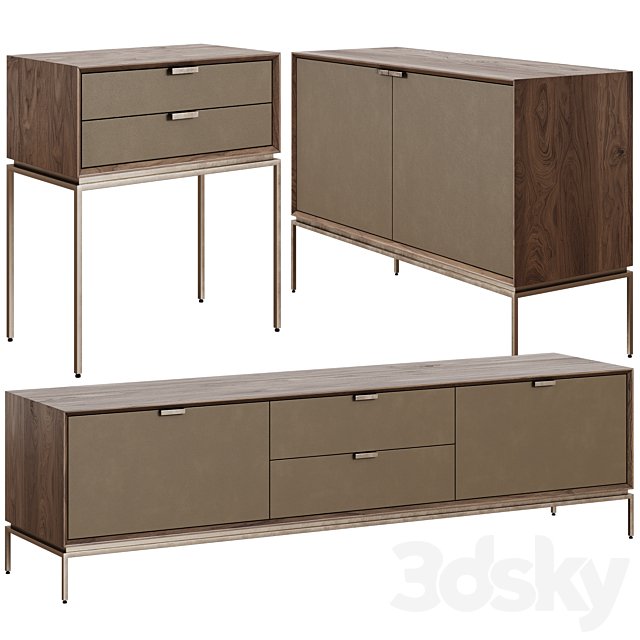 La Redoute Delina chest of drawers, bedside table, TV stand