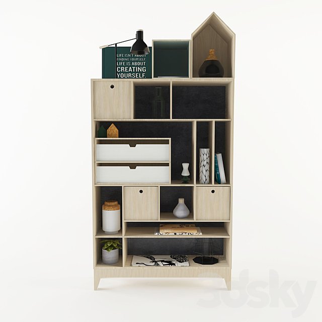Decorative bookcase