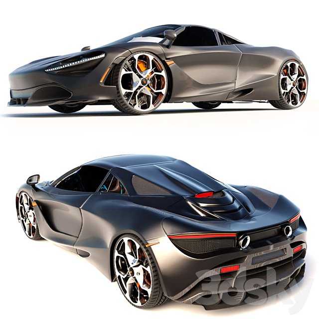 car (MClaren 720s)