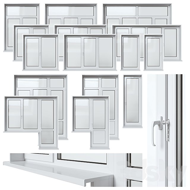 Plastic Window | Balcony door