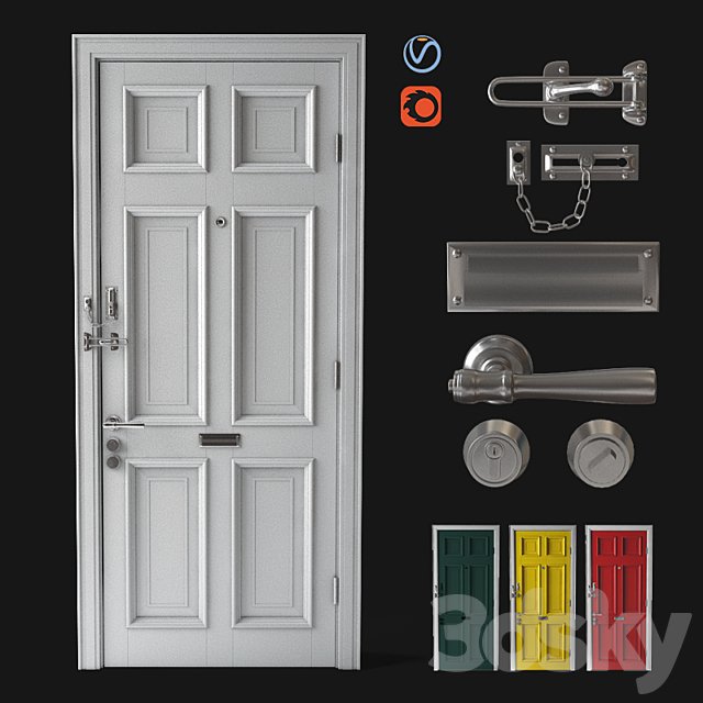 Front door / door chain / door lock