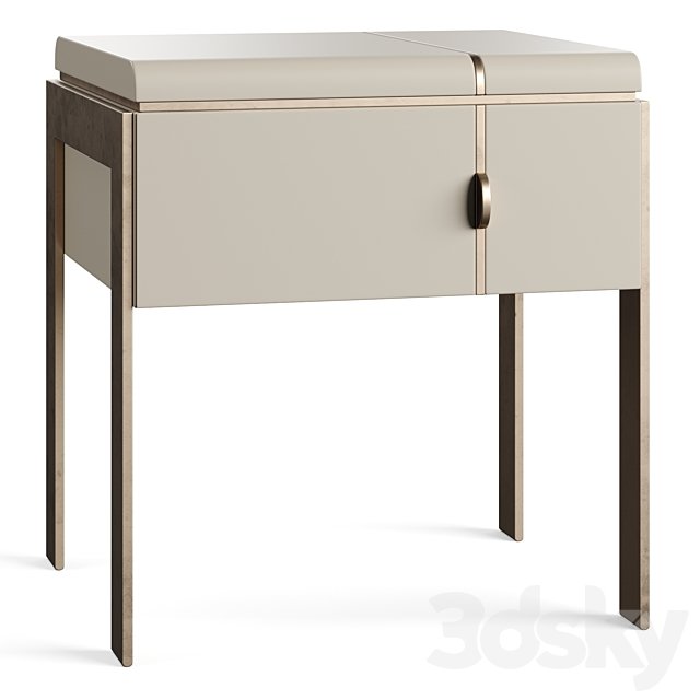 Carpanese Home ALTHEA N Bedside Table