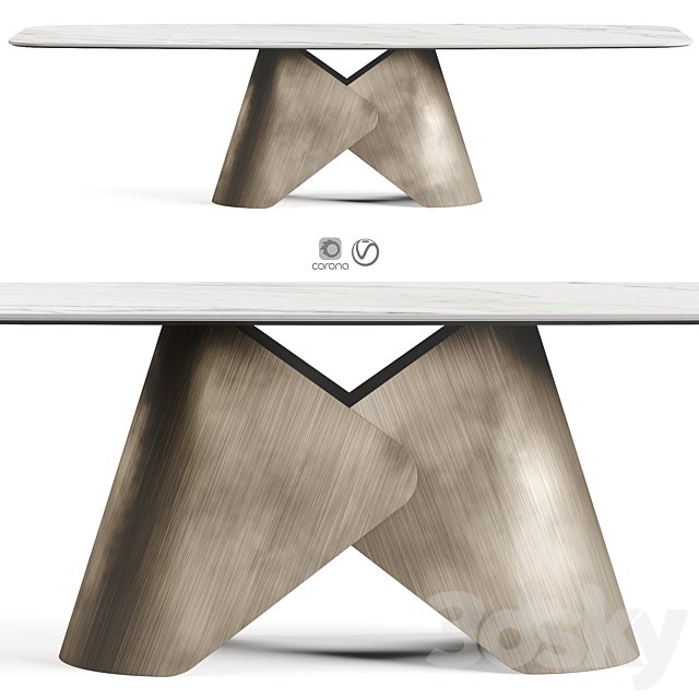 Cattelan Scott 2023 Ceramic Table